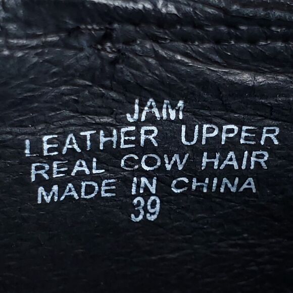 ASN Jam Slip On Casual Walking Shoe Womens Size 9 39 Brown White - Picture 9 of 9